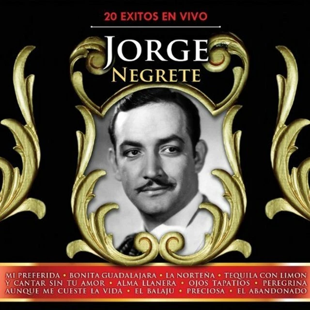 JORGE NEGRETE 20 EXITOS EN VIVO CAJA DE CARTON Foto 1 de 1