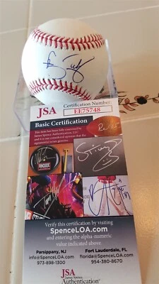 Бейсбольный мяч с автографом Карсона Фулмера OML сертификат подлинности JSA WHITE SOX - Изображение 1 из 2