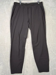 Lululemon Pants Mens XL Black In Mind Pull On Yoga Athleisure Stretch - Picture 1 of 7