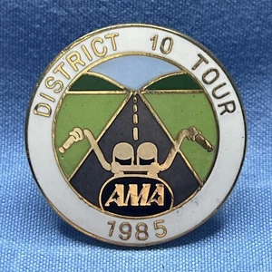 1985 PIN AMA DISTRICT 10 TOUR - Foto 1 di 5