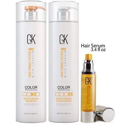 GK HAIR Women Men Shampoo and Conditioner Set Sulfate Formaldehyde Free 33.8 oz - Image 1 of 4