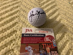 Jack Nicklaus Signed Memorial Tournament Golf Ball Pga JSA Authenticated COA - Picture 1 of 3