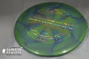 Discraft Ledgestone 2022 TI SWIRL BUZZZ SS 176 G Midrange Green NEU Folie Gold - Bild 1 von 1