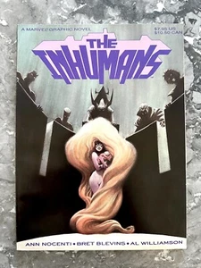 The Inhumans 1988 Nocenti Blevins Williamson - Marvel Graphic Novel - New Unread - Imagen 1 de 12
