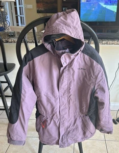 Ll Bean Youth All Season Kids Jacket Purple Size XL (18) Kids Ski - Picture 1 of 4