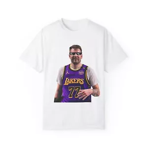 Luka Doncic Los Angeles Lakers T-Shirt, Basketball Fan Tee, NBA Sports Apparel, - Picture 1 of 33