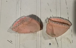 Vintage 1970’s Pink Girl Doll Booties - Picture 1 of 3
