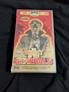 The Night of the Generals (1966) VHS Video Columbia Release 1999 WW2 Drama - Picture 1 of 1