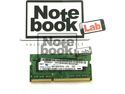 Memoria Ram Sodimm So-Dimm Samsung 1Gb 1G 1 Gb M471B2873FHS PC3-10600 DDR3-1333 - Immagine 1 di 3