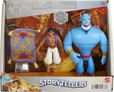 Disney Aladdin Storytellers Упаковка из 3 Фигурок, Подлинные Позируемые Игрушки из Фильмов - Изображение 1 из 2