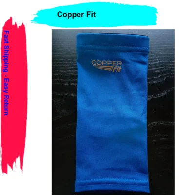 Copper Fit Ankle Sleeve live limitless by HSN in Blue, Size Medium. - Image 1 of 2