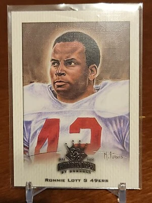 Ronnie Lott 2002 Donruss Gridiron Kings ~ San Francisco 49ers  #162 ~Excellent~ - Image 1 of 2