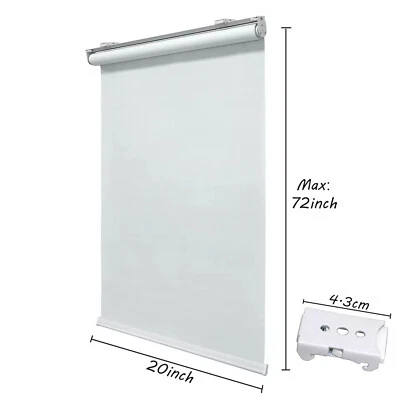 Persianas enrollables inalámbricas de 72" de longitud que se filtran a través de TODOS los tamaños de ancho  Foto 1 de 4