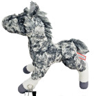 Douglas Dappled Gray Pony  Cuddle Toys Plush Stuffed Horse Animal New #03431