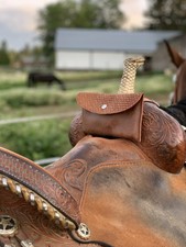 Horse Saddle Bag - Cell Phone Holder - Horse Tack - Horse Gifts - Horse Stuff