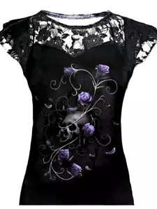 Woman's Angel & Skull Shirt - Picture 1 of 1