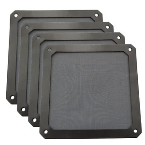 4pcs 120mm PC Fan Dust Filter Magnetic Frame Computer Fan Grills Dust Mesh PC... - Picture 1 of 5