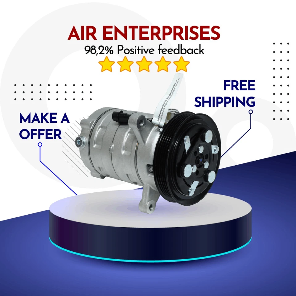 Compresor A/C Fit Saturn SC1 1999-2002, Saturn SC2 1999-2002 Foto 1 de 1