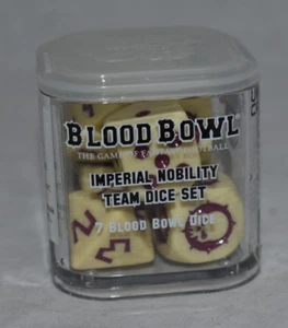 Imperial Nobility Team Dice Set Human NIB OOP Blood Bowl Warhammer Sigmar AoS - Picture 1 of 2