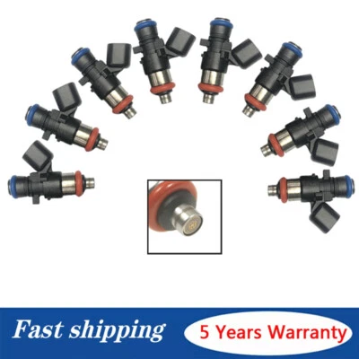 8PCS Fuel Injector FJ1039 for Chevrolet Corvette 6.2l V8 Supercharged 2009-2012 Foto 1 de 4