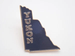 Yukon Gold Tone Vintage Lapel Pin - Picture 1 of 3