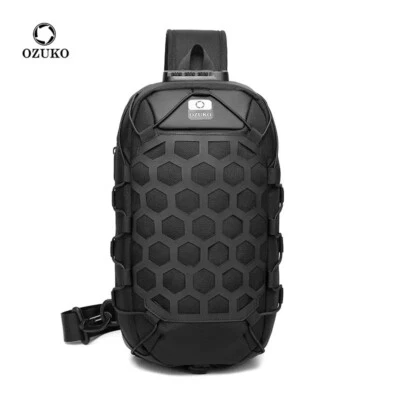Ein-Schulter Tasche-Rucksack 3 L futuristische Design - Bild 1 von 4