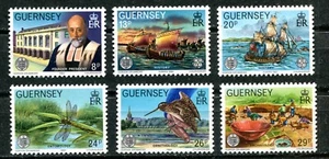 GUERNSEY 1982, "SOCIETY" CENTENARY,  EMBLEM, ACTIVITIES, Scott 2040245, MNH - Picture 1 of 1