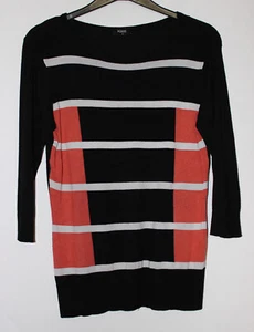 Klass Pullover schwarz Mix gestreift Größe M - Bild 1 von 6