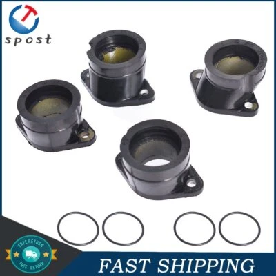 Carburetor Adapter Holder Intake Manifold Boot For Kawasaki ZR750 Zephyr & ZR-7S - Image 1 of 4