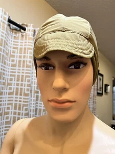 Winter Warm Beanie Fleece Lined Cap Adjustable Hat With Brim - Picture 1 of 5