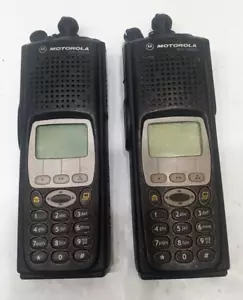Lot Of 2 Motorola XTS 5000R Radios H18UCH9PW7AN No Batteries Same As Pictures - Picture 1 of 10