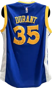 Kevin Durant Autograph Golden State Warriors Basketball Jersey PSA/DNA Authentic - Picture 1 of 5