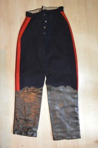 PANTALON D'ARTILLERIE A CHEVAL Mle  1854/71-SECOND EMPIRE-NAPOLEON III-1870/1871 - Picture 1 of 11