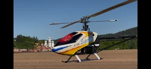 Align T Rex 700 v1 , top Zustand mit Flybarkopf und Rotorblättern - Photo 1/8