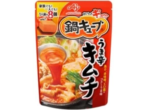 Ajinomoto Nabe Cube Delicious Spicy Kimchi 8 pieces Nabe no moto - Picture 1 of 1
