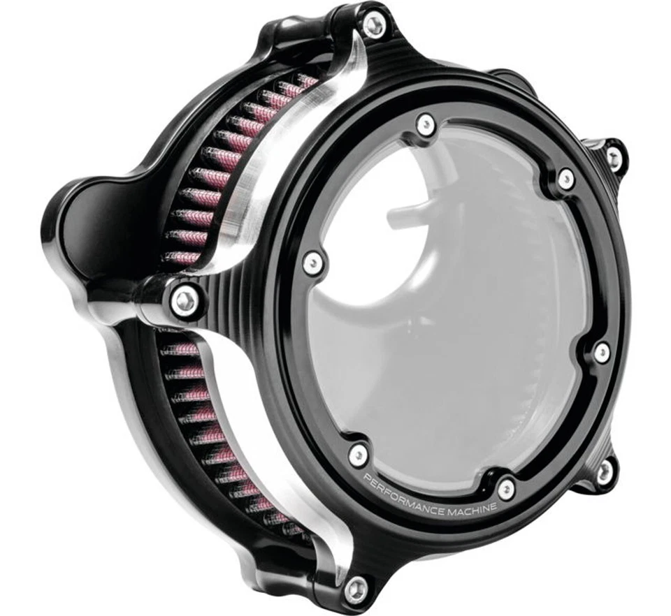 Limpador de ar Performance Machine Vision Series 1993-2016 Harley VEJA AJUSTE - Imagem 1 de 1