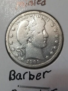 1909 Barber Quater In Very good Condition In My Opinion. #113 - Picture 1 of 2