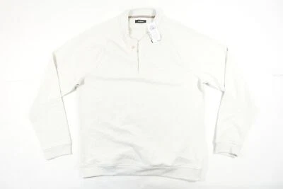 SUÉTER HENLEY GRANDE BLANCO ROTO FLOR VAINILLA ALFANI DEFECTO HOMBRE Foto 1 de 4