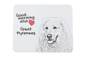 Pyreneese berghond muismat met hond Art-Dog - Afbeelding 1 van 7