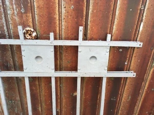 Gründerzeit Gartenzaun 2 Elemente Zaunelemente handgeschmiedet - Picture 1 of 6