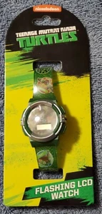 Teenage Mutant Ninja Turtles Flashing LCD Watch  NICKELODEON - Picture 1 of 4