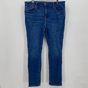 American Eagle Jeans Airflex+ Slim Pockets Medium Blue Size 38x32 Mens - Picture 1 of 12
