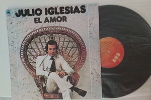 JULIO IGLESIAS el amor ISRAELI  LP  - Picture 1 of 2