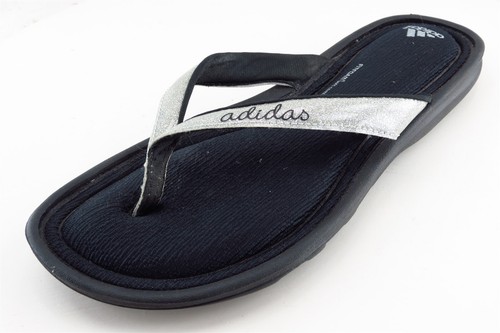 Scarpe infradito Adidas argento sintetiche argento taglia 6