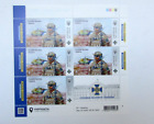 Fiche postale timbres du Service de sécurité de l'Ukraine 2023