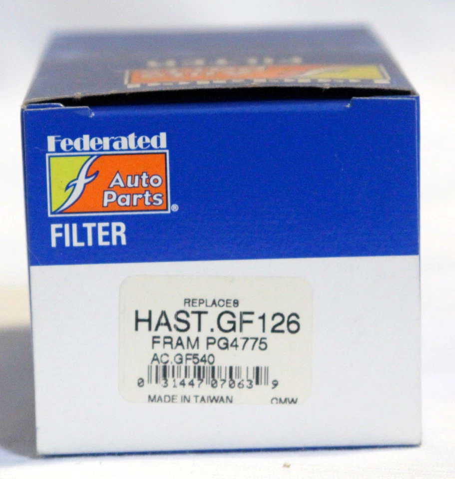 Filtro de combustible para Ford Honda Mazda Subaru Toyota RX-7 626 Civic 81-89 GF126 NUEVO Foto 1 de 1