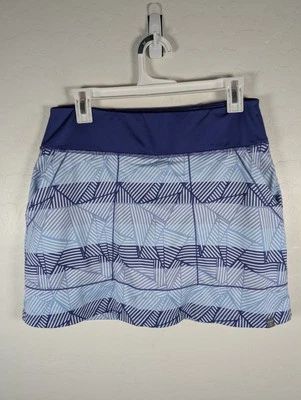 Title Nine Skort Womens Med Athletic Running Abstract Print Pockets Lined Skirt Foto 1 de 4