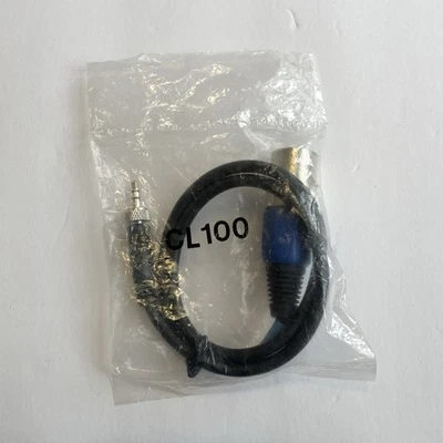 Sennheiser CL100 1/8" Macho Mini Jack a XLR-Macho Conector Cable NUEVO SELLADO Foto 1 de 4
