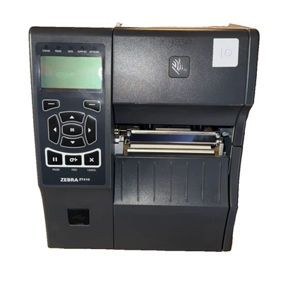 Zebra ZT410 Label Printer 4" Thermal / Transfer 300dpi USB Ethernet RFID Version - Image 1 of 4