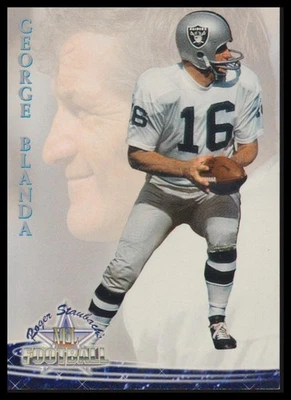 1994 Ted Williams Roger Staubach's NFL #45 George Blanda HOF - Image 1 of 2